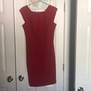 Red women’s dress